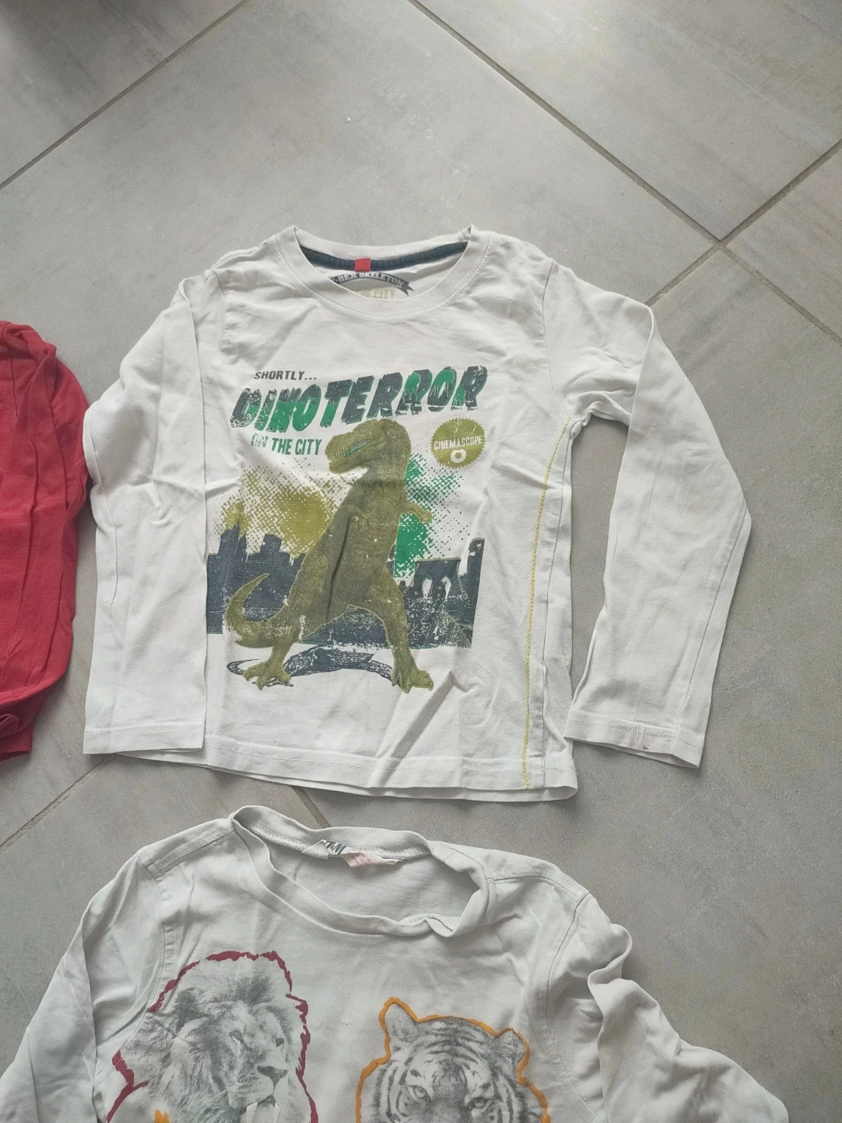 Lot of long-sleeve t-shirts for 4-year-old boys – photo 2